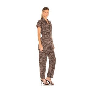 Grover leopard jumpsuit